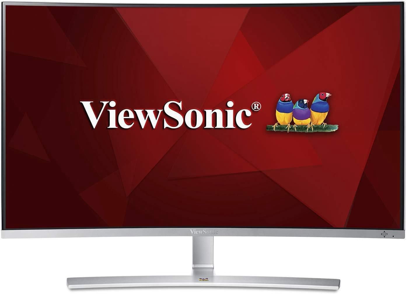 Écran ViewSonic 32 ", panneau MVA, résolution 1920 x 1080, Argent, VX3216-SCMH-W