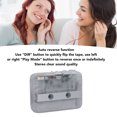 thumbnail image 3 of Cassette Player, Inverse Automatique, Qualité Sonore Stéréo, Design Compact, Lecture avec Prise Casque 3.5MM, Alimenté par Batterie, pour Transfert de Musique sur Bande, 3 of 7