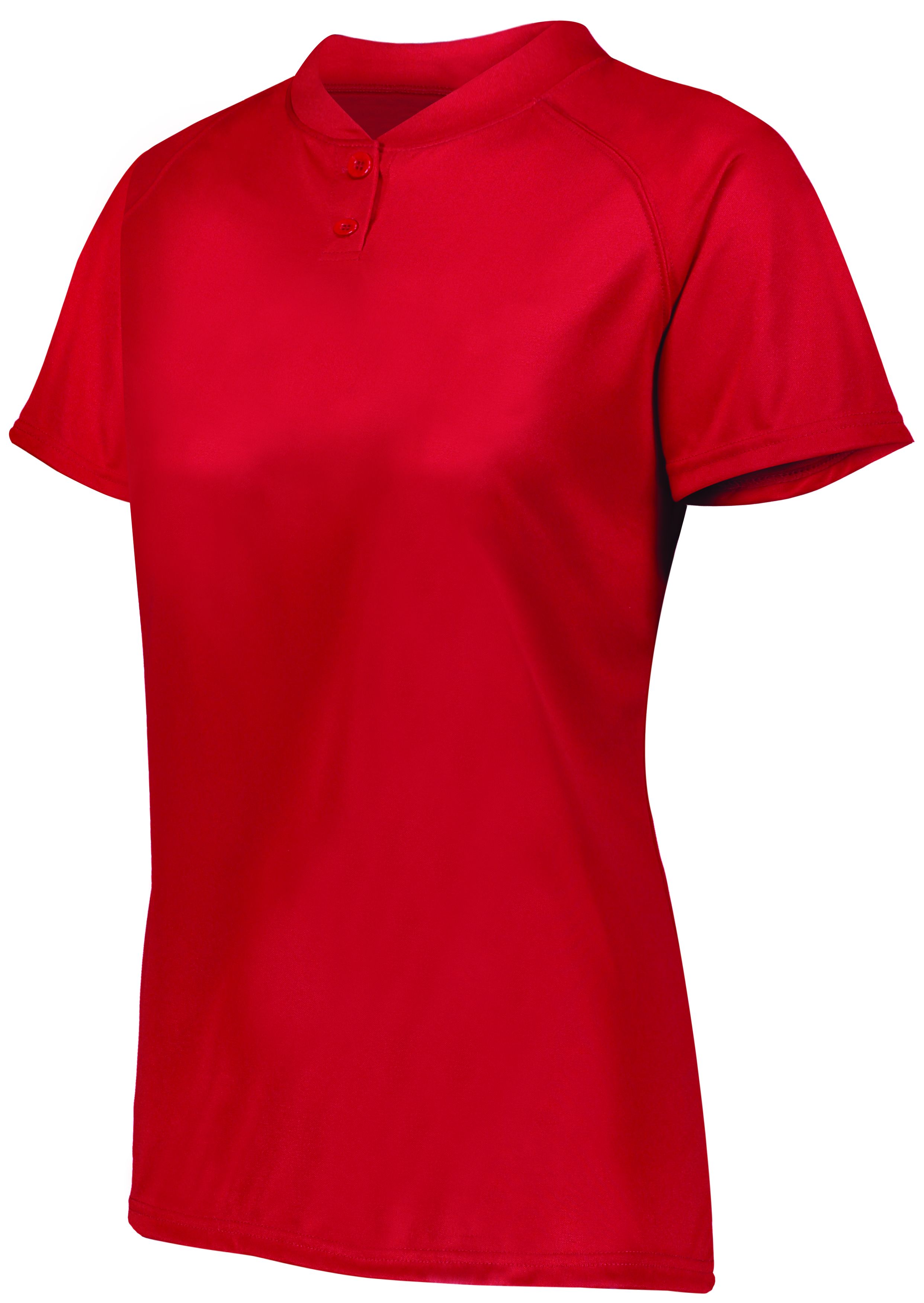 Augusta sportswear Women's Attain Wicking Two Button Softball Jersey
