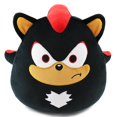 thumbnail image 1 of Jouet en Peluche Hérisson Sonique Rond - Poupée Coussin Ultra Douce - 23CM/35CM - Rouge/bleu/jaune/noir (Noir,23cm), 1 of 4