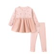 thumbnail image 2 of Robe d'Automne Hiver pour Bébé Fille Robe en Velours Côtelé Manches Longues pour 1-8 Ans, 2 of 5