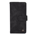 thumbnail image 2 of Wallet Phone Case, Multifunctional Phone Cover Skin Feeling Shock Absorbing With Built In Kickstand For Outdoor Travel Black, 2 of 8