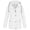 White, variant on Pisexur Raincoat for Women Rain Jackets for Women Waterproof Lightweight Hooded Jackets Windbreaker Outdoor Hooded Trench Coat Long Lined Rain Coats