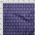 thumbnail image 2 of oneOone Georgette Viscose Fabric Geometric Ikat Printed Fabric 1 Yard 42 Inch Wide, 2 of 4