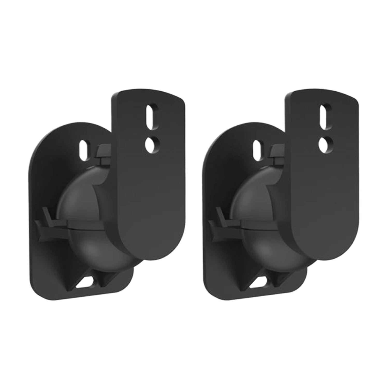 Xingzhi Support de Haut-Parleur Mural 2x, Angle Ajustable, Convient à Toute Occasion, Mini Support de Haut-Parleur, Noir
