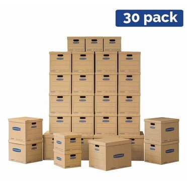 Bankers Box - SmoothMove™, Kit classique, 20 petites/5 moyenne./5 grandes boîtes, 30 Paq.