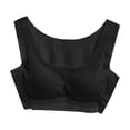 thumbnail image 4 of RKSTN Bras for Women Traceless Comfortable No Steel Ring High Elasticity Stretch 2PC Bras Solid Color Super Soft Breathable Gathering Plus Size Everydays Bras, 4 of 5