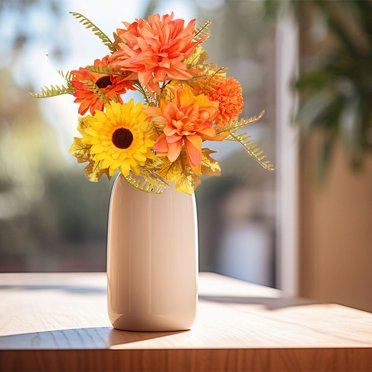 Arrangement Floral de l'Action de Grâce, Centre de Table d'Automne, Bouquet pour la Maison, Pièce d'Exposition Parfumée de Fleurs