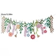 thumbnail image 3 of EGNMCR Home Decor, Room Decor, Wall Decor Children's Day Spring Beauty Window Children's Room Hanging Decorations Hanging Decorations Fresh Double Sided Flowers Banners Flowers Banner, 3 of 9