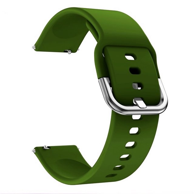 Kiplyki Wholesale For Realme-2 / 2 Pro Watch Bands Colorful Silicon Replacement With Silver Clasp
