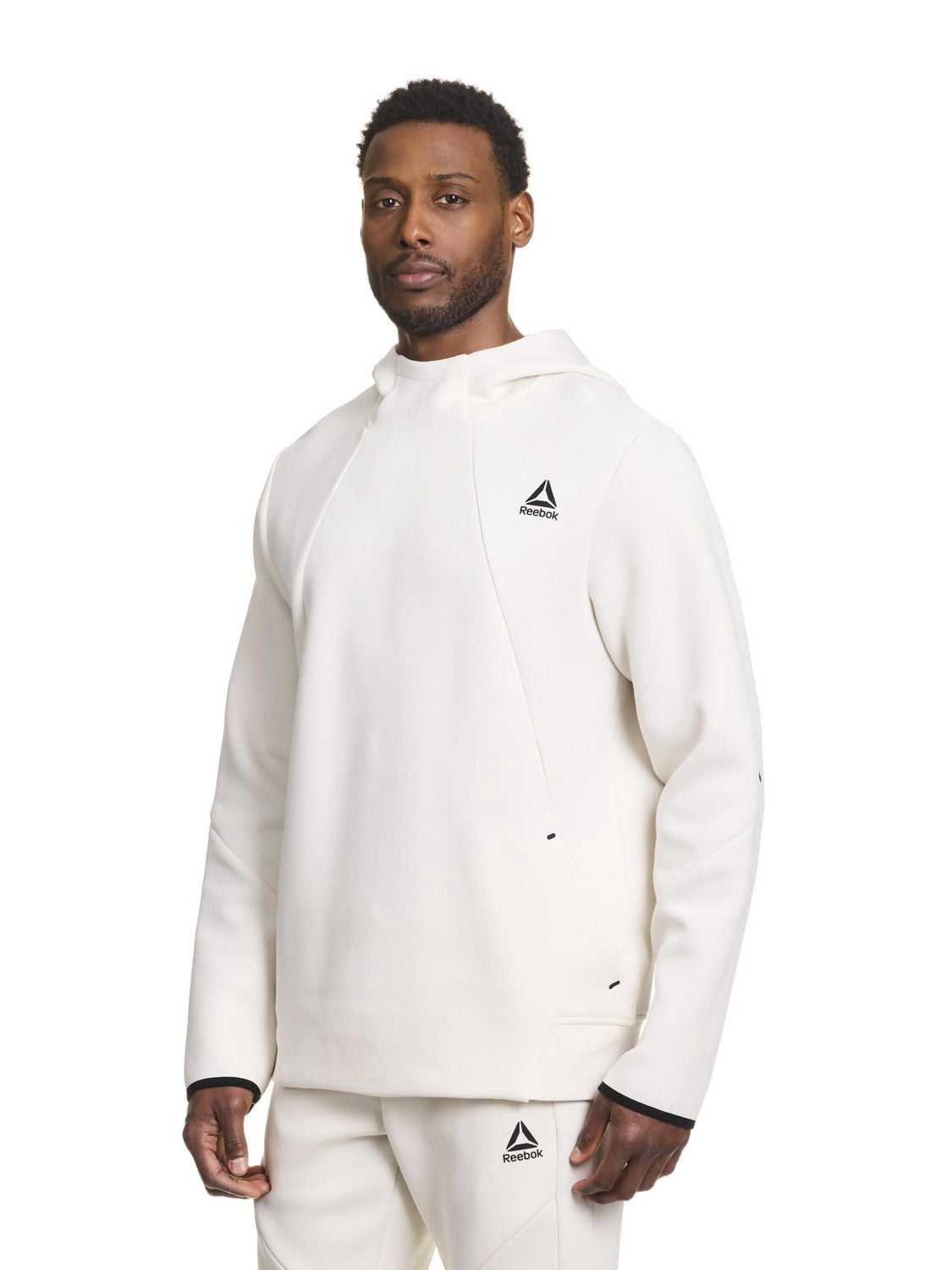 Reebok Men's Momentum 2.0 Pullover Hoodie with Pockets