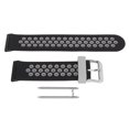thumbnail image 2 of Bracelet de Montre Ajustable en Silicone Souple avec Contraste de Couleur, 2 of 8