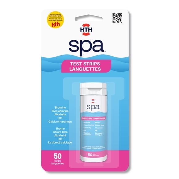 hth Spa Test Strips, 50 strips