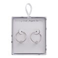 thumbnail image 2 of Luxury Designs Crystal ball Hoops, 2 of 2