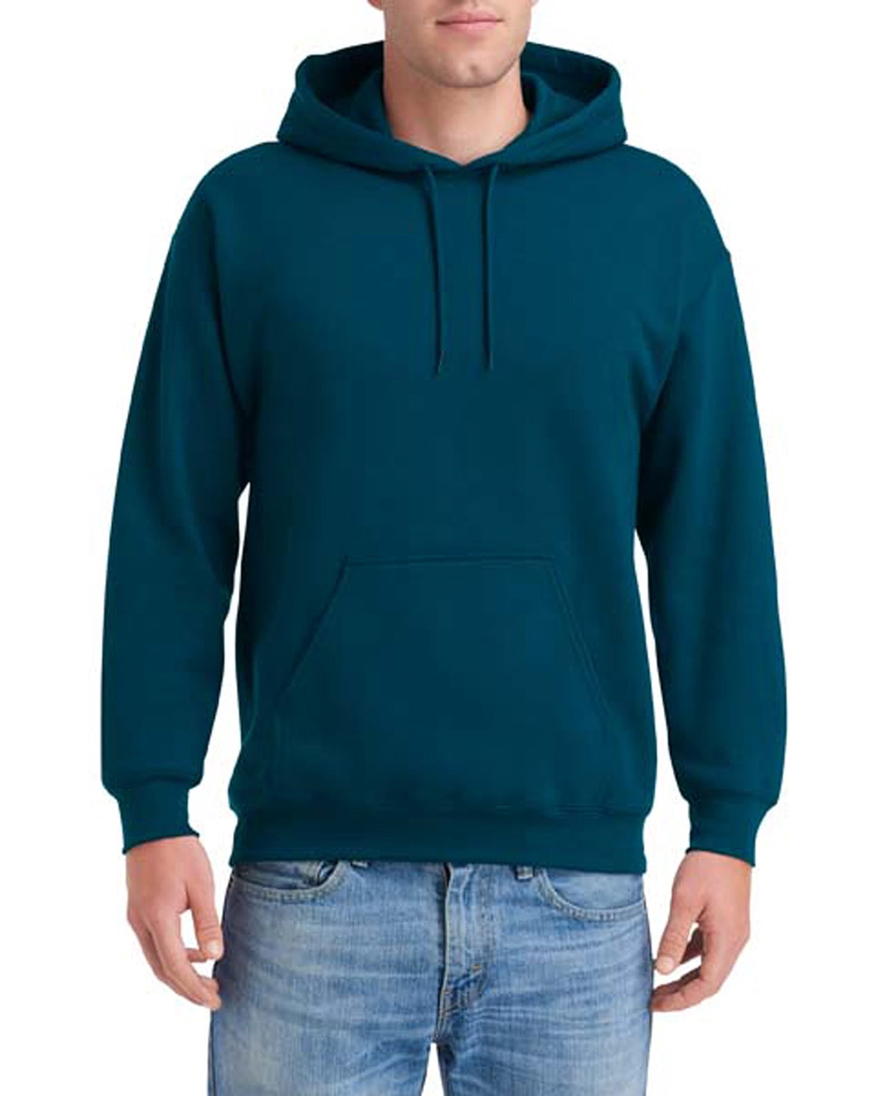 Gildan Mens Heavy Blend Hooded Sweatshirt, M, Legion Blue