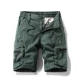 thumbnail image 1 of Styesk Shorts Homme Shorts Cargo Extensibles Décontractés à Cordon Classique Été avec Multi-Poches, 1 of 4