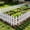 White_Hot#253, variant on Plastic Garden Fence with Ground Stakes for Flower Bed Edging and Outdoor Yard Borders, Easy Installation, Durable Landscaping Barrier