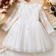 thumbnail image 5 of Cowsor Baby Girl Dress Flower Tulle Party Dresses Princess Pageant Birthday Wedding, 5 of 5