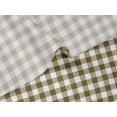 thumbnail image 5 of oneOone Velvet Olive Green Fabric Check Check Fabric For Sewing Printed Craft Fabric By The Meter 58 Inch Wide, 5 of 5