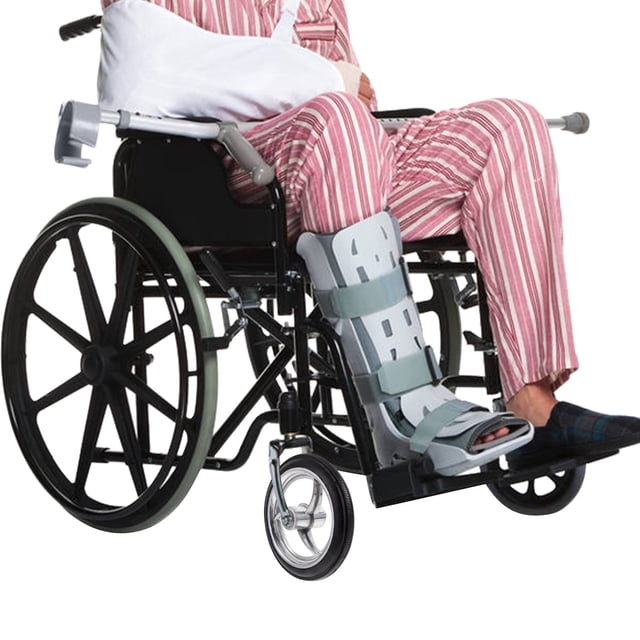 PAMINGONO Pièces de Rechange pour Fauteuil Roulant Fauteuil Roulant Roue Pleine Aluminium Contrôle pour Utilisateurs Handicapés 1 Pcs