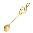 thumbnail image 1 of LSLJS Music Stainless Steel Spoon Dessert Spoon Teaspoon Music Bar Spoon, Stainless Steel Spoon, 1 of 6