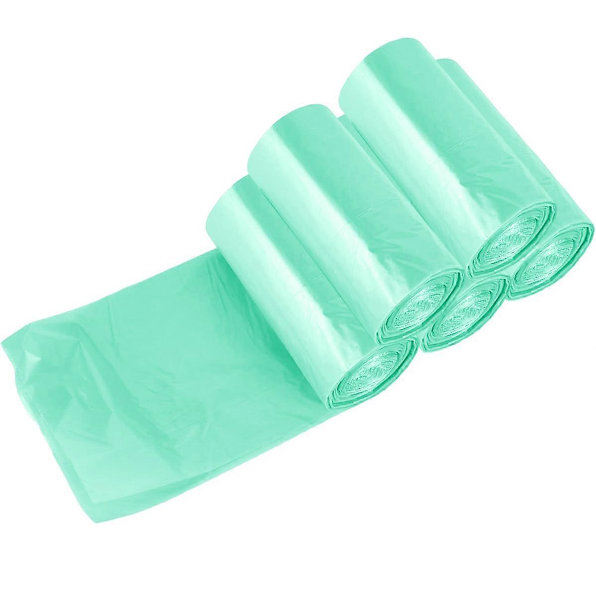 100Pcs Thicken Disposable Garbage Trash Bag Home Office Waste Storage Bags 45x50cm(Green)