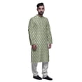 thumbnail image 2 of Atasi Kurta Imprimé de Designer pour Garçons Ensemble Kurta Pyjama Décontracté Vêtements d'Été, 2 of 5