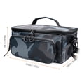 thumbnail image 4 of Sac pour Accessoires de Pêche Boîte d'Appâts de Pêche Extérieure Lignes Organisateur Rangement, 4 of 8