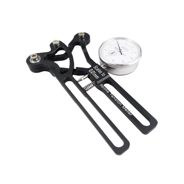jinwen Bicycle Spoke Tension Meter Part Wheel Manufacturing Tool with Display Watch Black