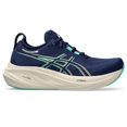 thumbnail image 2 of ASICS Chaussure de Course Gel-Nimbus 26 pour Femme, 9, Blue Expanse/Aurora Green, 2 of 4
