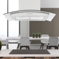 thumbnail image 4 of Ancona 30 Pouces 440 CFM Lot Convertible avec Auvent en Verre en Acier Inoxydable, 4 of 5