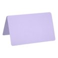 thumbnail image 1 of Unique Bargains Blank Greeting Cards,100pack Favor Decor Foldable Card ,Light Purple Card Paper, 1 of 5