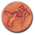thumbnail image 3 of RYcRAFT 2 Round cookie Stamp with Handle & Recipe Booklet-HUMMINgBIRD, 3 of 4