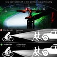 thumbnail image 4 of Amdohai Bike Lights LEDs Cycling Headlight with 130dB Horn Speaker Battery Powered 5 Light Modes for Outdoor Riding Cycling, 4 of 7