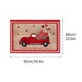 thumbnail image 3 of EGNMCR Outdoor Rug Bathroom Rugs Rugs for Living Room Valentine's Day Carpet Living Room Bedroom Doormat Holiday Floor Mat Gift Mat Foyer carpet, 3 of 3