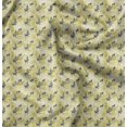 thumbnail image 1 of Soimoi Green Cotton Duck Fabric Tree Animal Print Sewing Fabric BTY 44 Inch Wide, 1 of 6
