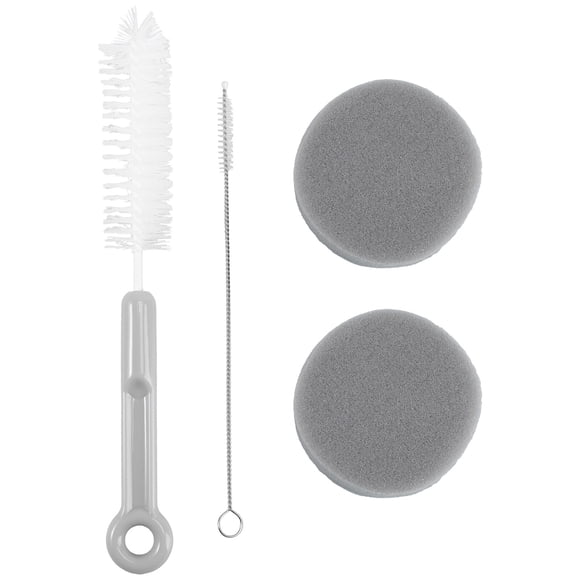 KAKOWELY 1 Set of Cat Water Fountain Cleaning Brushes Pet Feeder Brushes Pet Brushes Gray,8.27"X0.98"X0.98"