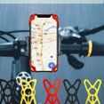 thumbnail image 4 of Maoww Bande de Préhension pour Téléphone Intelligent Vélo Route Moto Téléphone Intelligent Support Sangle Fixe Fournitures de Vélo Portable Rouge Type3 NO3, 4 of 6