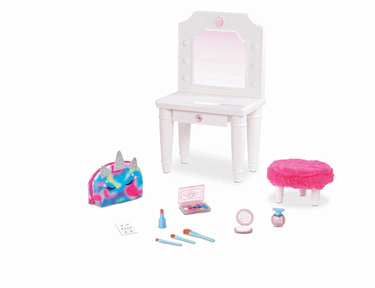My Life As Vanity Play Set pour poupées de 18", 12 pièces