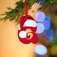 thumbnail image 1 of Fridja 26 Letters Christmas Tree Decoration Pendant, Christmas Tree Ornaments Personalized DIY Christmas Ornaments Christmas Decoration Xmas Tree Hanging Decor (G), 1 of 5