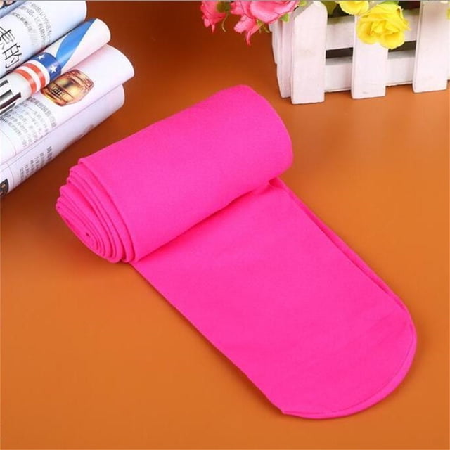 Bas Collants Opaques aux Couleurs Bonbon, Collants à Pieds, Panty Mince, Bas pour Femmes, Panty pour Femmes, Collants, Panty pour Femmes Rose