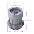 thumbnail image 2 of Anti Vibration Pads Lifting Foot Base for Home Feet Furniture Lifting Foot Kitchen Washroom Accessory Gray A, 2 of 7