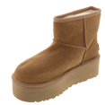 thumbnail image 1 of UGG Bottes à Plateforme Mini Classic pour Femmes, Châtaigne, 12, 1 of 6