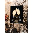 thumbnail image 3 of Darling Souvenir MADE WITH LOVE PersonalizedWelcomeSignFor Bridal Shower,Champagne Glasses,Bridal Shower Collection Great For Your Celebrations- 18x 12, 3 of 5