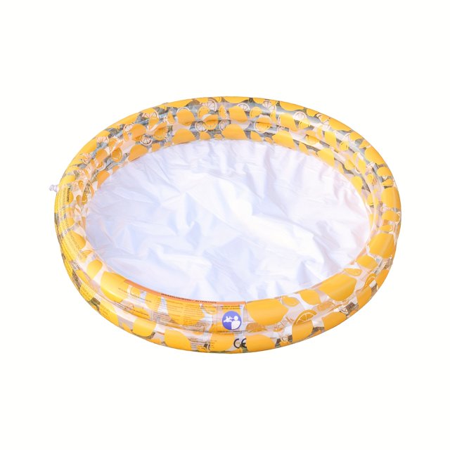 Bamboohart Piscine Gonflable à 2 Anneaux de 90 Cm/35,43 Po pour l'Intérieur, Fosse à Balles Océan, Piscine de Rangement pour Jouets, Parfaite pour une Utilisation Intérieure, Matériau PVC durable