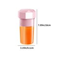 thumbnail image 3 of Suncoda Fruit Juicer, Orange Lemon Juicer Small Juicing Cup Home Mini Cup Portable Juicer Portable USB Charging, 3 of 8