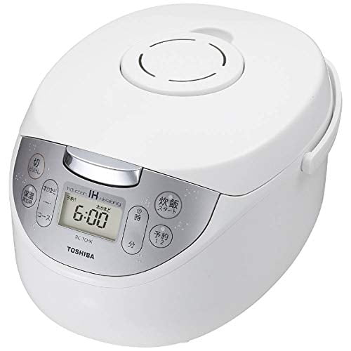 TOSHIBA RC10VRV 白 IH5.5合RC-10VRV Toshiba IH Jar Rice Cooker (5.5 go cooked) White TOSHIBA Kamado