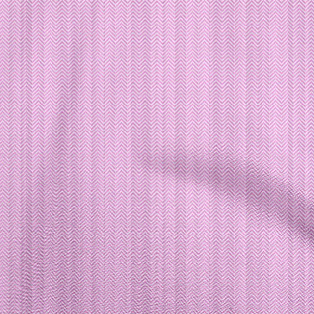 oneOone Velvet Pink Fabric Chevron Sewing Material Print Fabric By The Yard 58 Inch Wide