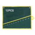 thumbnail image 2 of Clé Sac -1 Pce Durable 6/8/10/12/14/25 Poches Clé Clé Outil Enroulable Sac de Rangement Vert(12 Pcs), 2 of 3