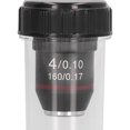 thumbnail image 2 of 4X Objectif de Microscope Achromatique avec Fil RMS - Lentille Revêtement Haute Clarté, Construction en Cuivre Durable pour Usage Professionnel, 2 of 3